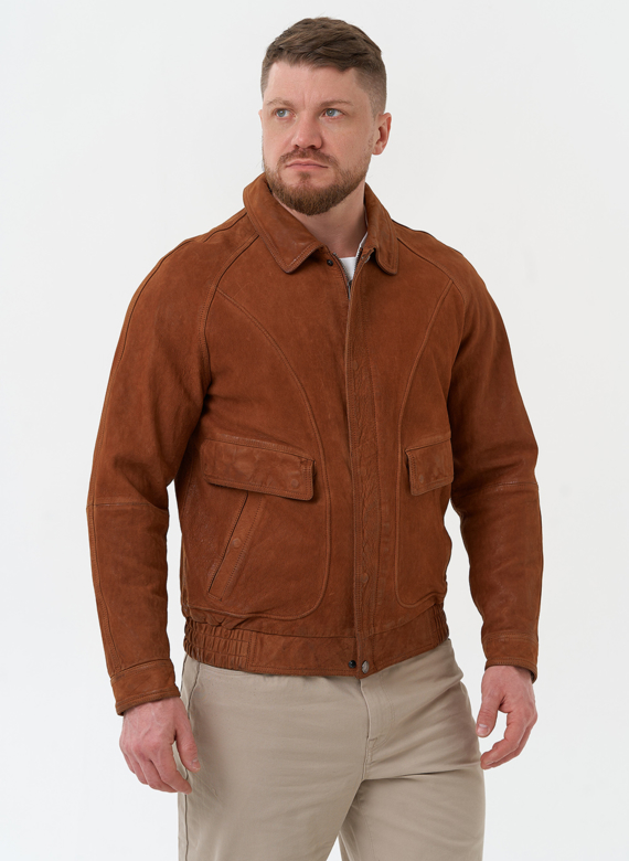Мужская куртка из натуральной кожи 